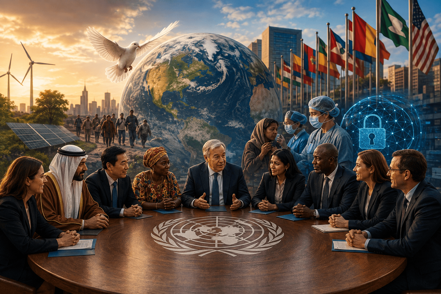 The World Unites Us : Diplomacy in the Face of 21st-Century Challenges